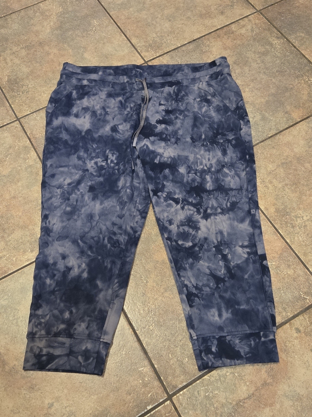 Lululemon Ready to Rulu High Rise Crop Joggers Diamond Dye Size 18